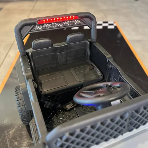 Jeep Elétrico Infantil Utv - Com Controle Remoto - Branco