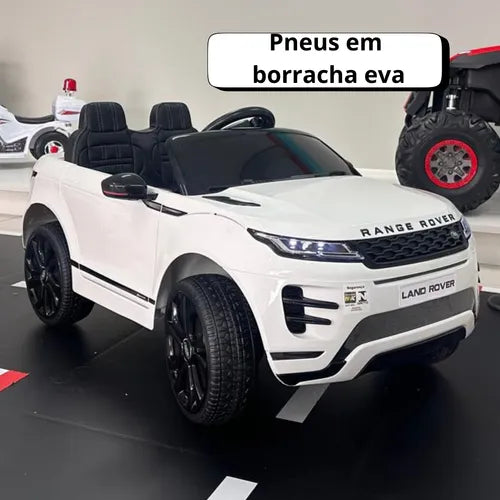 Land Rover Evoque Com Controle Remoto Elétrico Pneu Borracha