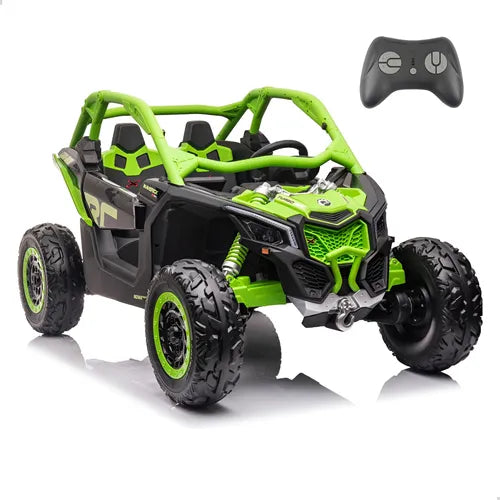 Carrinho Elétrico Infantil Utv Maverick Can Am 4x4 24v Pneu De Borracha
