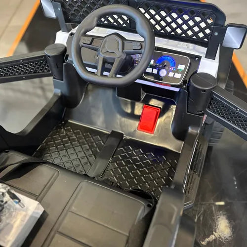 Jeep Elétrico Infantil Utv - Com Controle Remoto - Branco