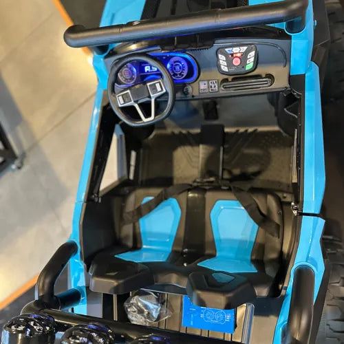 Jeep Utv Elétrico Infantil 12v Controle Remoto Som Músicas