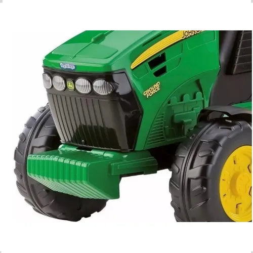 Trator Elétrico Infantil John Deere Verde E Amarelo