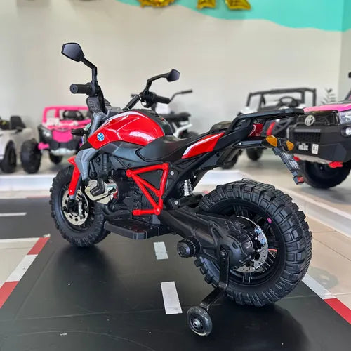 Moto Elétrica Infantil Bateria 12v - Com Mp3 Led E Som