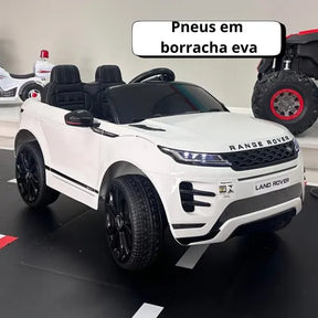 Land Rover Evoque Com Controle Remoto Elétrico Pneu Borracha