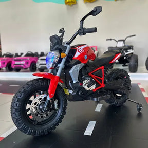 Moto Elétrica Infantil Bateria 12v - Com Mp3 Led E Som