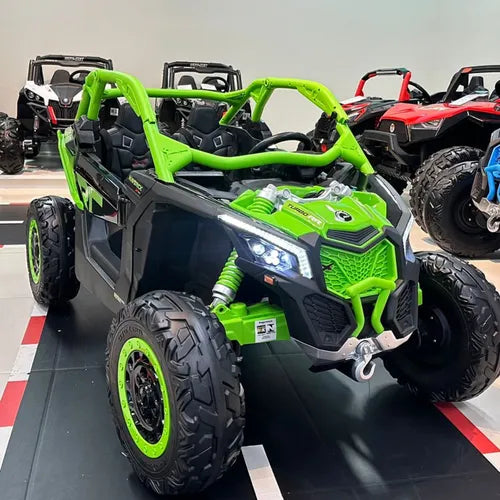 Carrinho Elétrico Infantil Utv Maverick Can Am 4x4 24v Pneu De Borracha