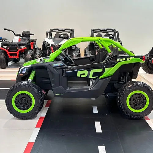 Carrinho Elétrico Infantil Utv Maverick Can Am 4x4 24v Pneu De Borracha