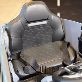 Mini Carrinho Elétrico Infantil Audi E-tron Rosa Bateria 12v Rosa-claro