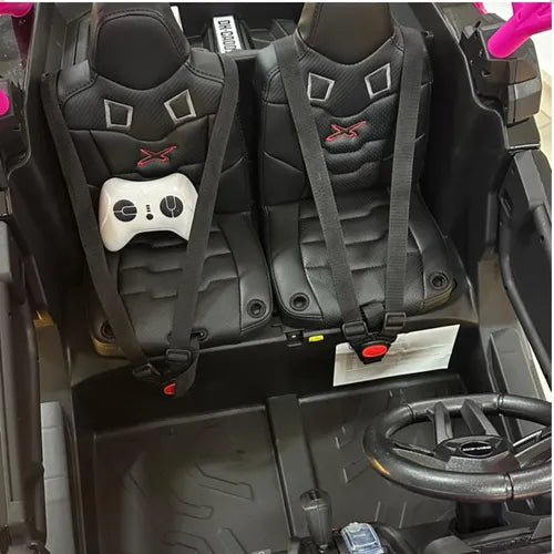 Carrinho Elétrico Infantil Utv Maverick Can Am 4x4 24v Pneu De Borracha