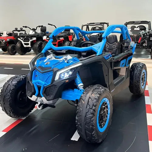 Carrinho Elétrico Infantil Utv Maverick Can Am 4x4 24v Pneu De Borracha