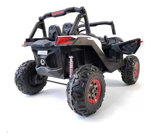 Mini Utv MX 4x4 Pneu de Borracha Bateria 12v Branco 110V/220V