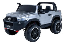 Mini Carrinho Eletrico Hilux 2 Lugares Pneu De Borracha Dvd
