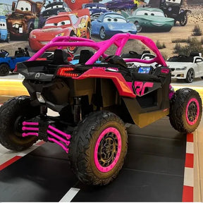 Carrinho Elétrico Infantil Utv Maverick Can Am 4x4 24v Pneu De Borracha